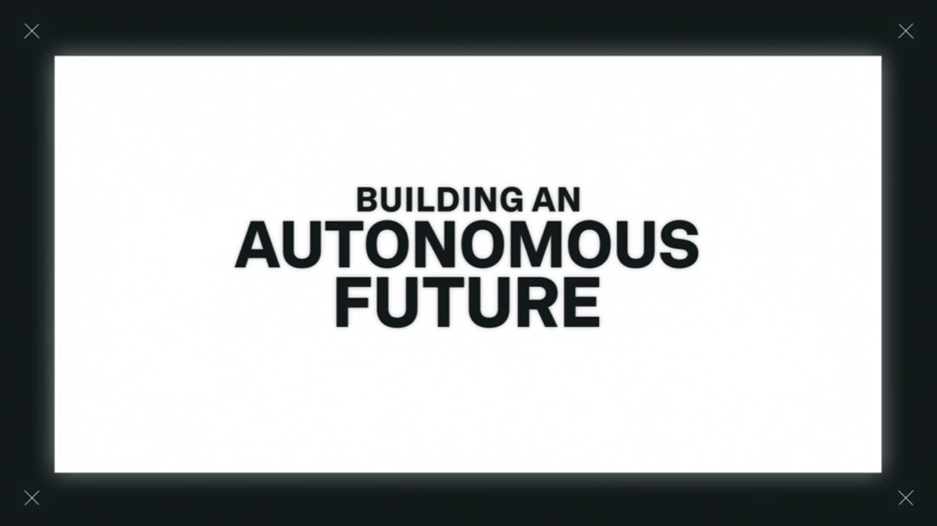 Building an Autonomous Future - Clip from Video