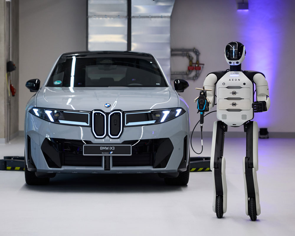 BMW and humanoid robots roler in future