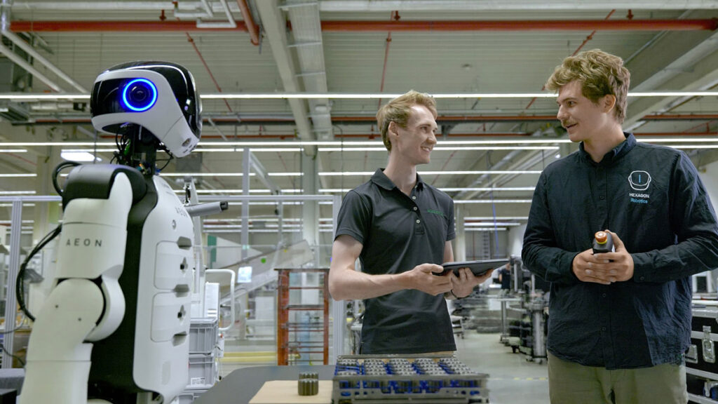 AEON Handover Schaeffler Humanoid Gym